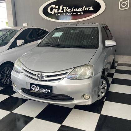 TOYOTA ETIOS 1.5 XS 16V FLEX 4P MANUAL TOYOTA ETIOS 1.5 XS 16V FLEX 4P MANUAL